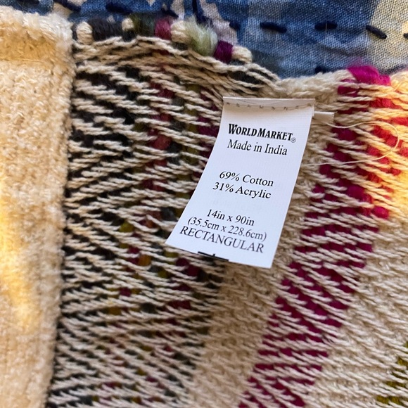 World Market Chindi Table Runner - Picture 5 of 6